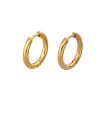 Hinged thick small hoops